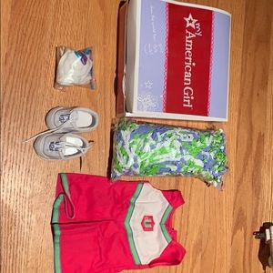 american girl doll cheerleader outfit